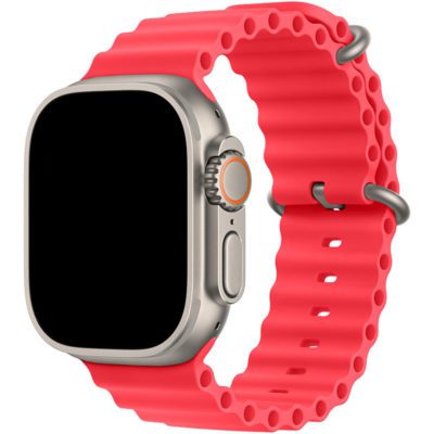 Ocean Szíj Apple Watch 45/44/42/Ultra Red
