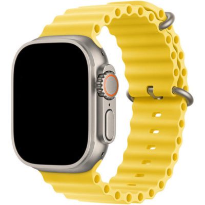 Ocean Szíj Apple Watch 45/44/42/Ultra Yellow