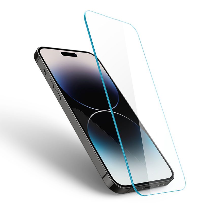 Spigen Üvegfólia tR Slim HD Transparency iPhone 14 Pro Max