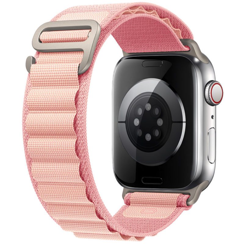 Alpina Szíj Apple Watch 45/44/42/Ultra Pink