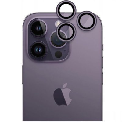Kamera Lencse Üvegfólia Purple Ring iPhone 14 Pro/ 14 Pro Max
