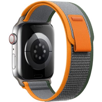 Endurance Loop Szíj Apple Watch 45/44/42/Ultra Orange Deep Green