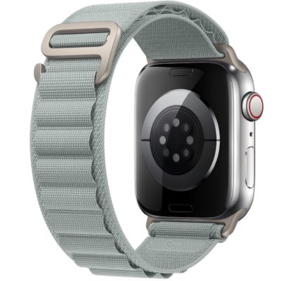 Alpina Szíj Apple Watch 45/44/42/Ultra Fog Gray