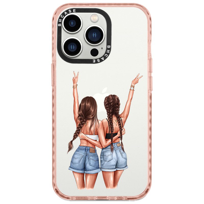 Better Together Brown Hair iPhone 15 Pro Tok
