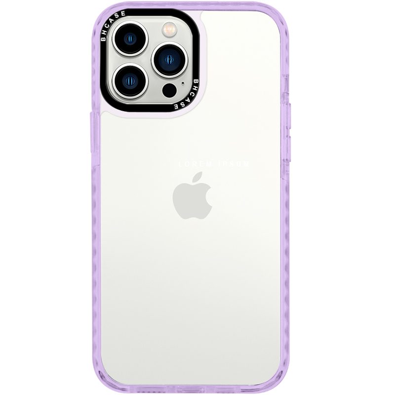 Átlátszó BHholo Purple iPhone 14 Pro Tok