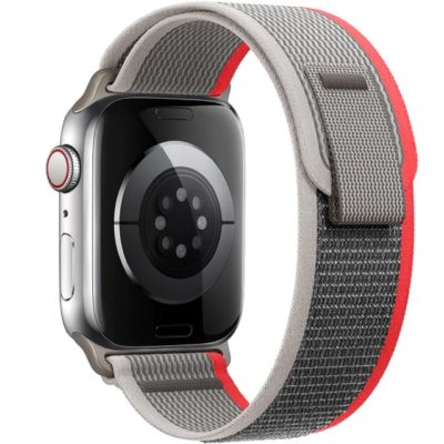 Endurance Loop Szíj Apple Watch 45/44/42/Ultra Red Gray