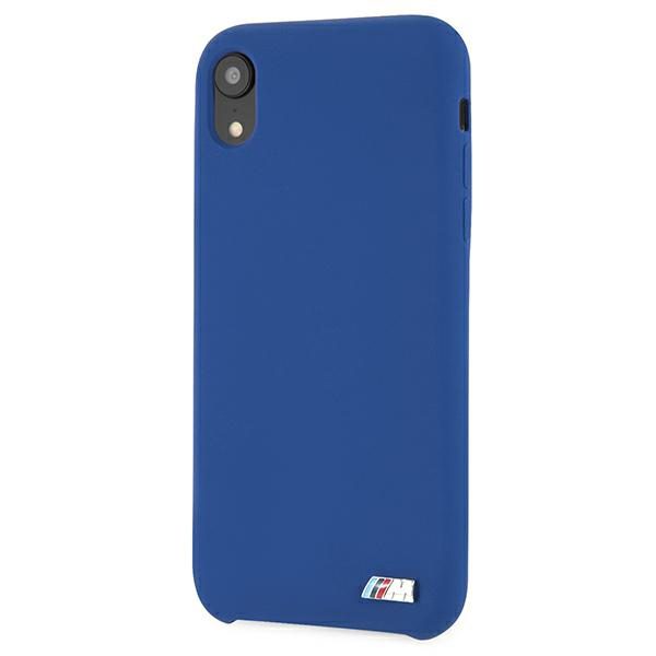 BMW BMHCI61MSILNA Navy Silicone M Collection iPhone XR Tok