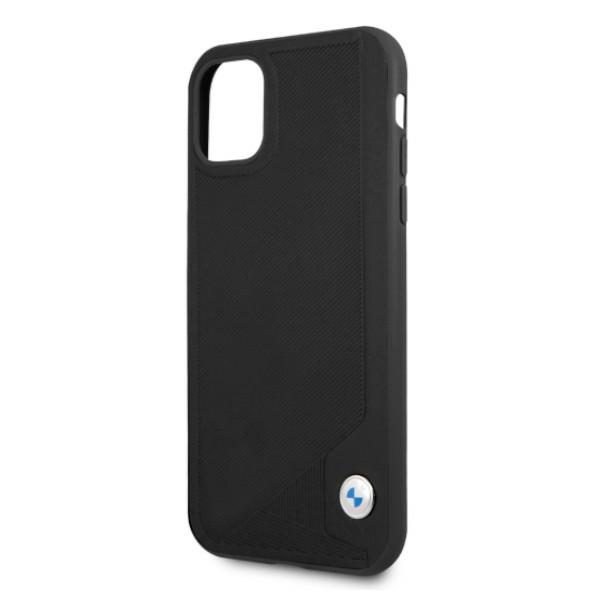 BMW BMHCN61RCDPK Black Leather Deboss iPhone 11 Tok