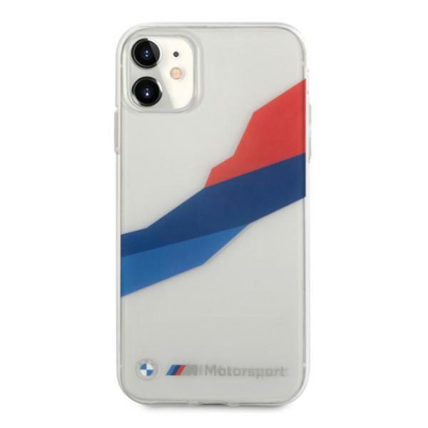 BMW BMHCN61SKTGT Motorsport Tricolor Transparent iPhone 11 Tok