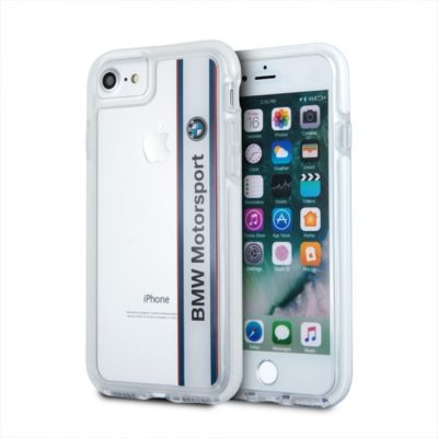 BMW BMHCP7SPVWH Transparent White ShockProof iPhone 8/7/SE 2020/SE 2022 Tok