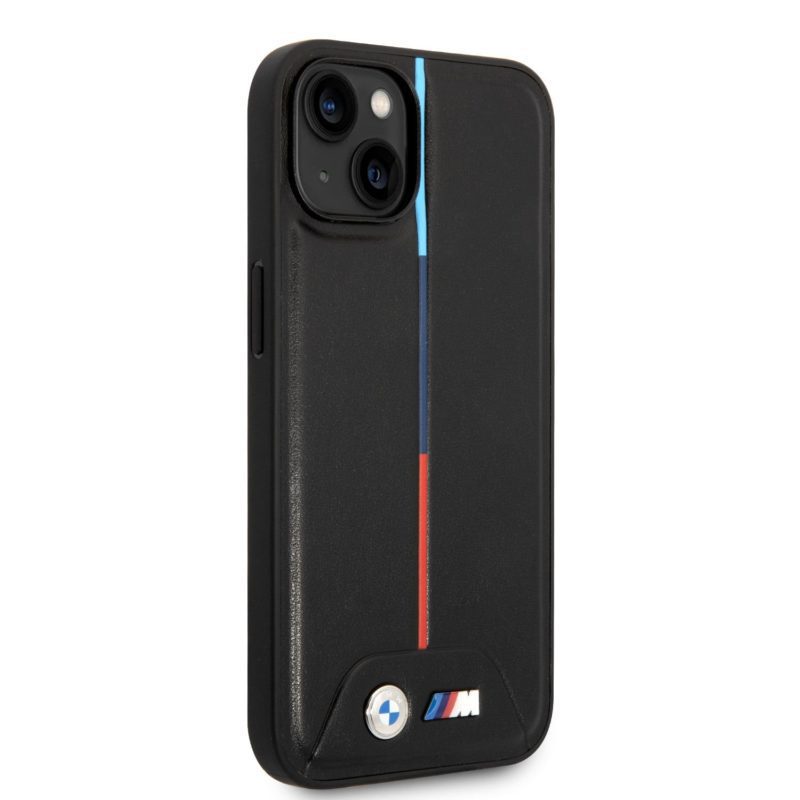 BMW M Tricolor Stripe iPhone 14 Tok Black