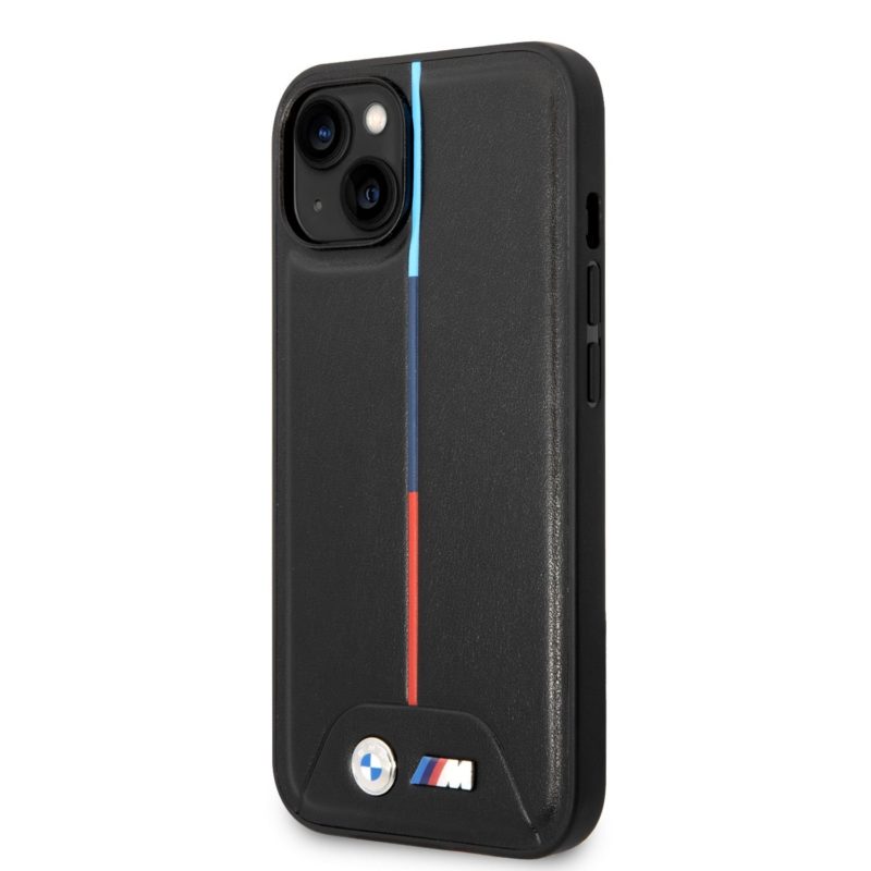 BMW M Tricolor Stripe iPhone 14 Tok Black