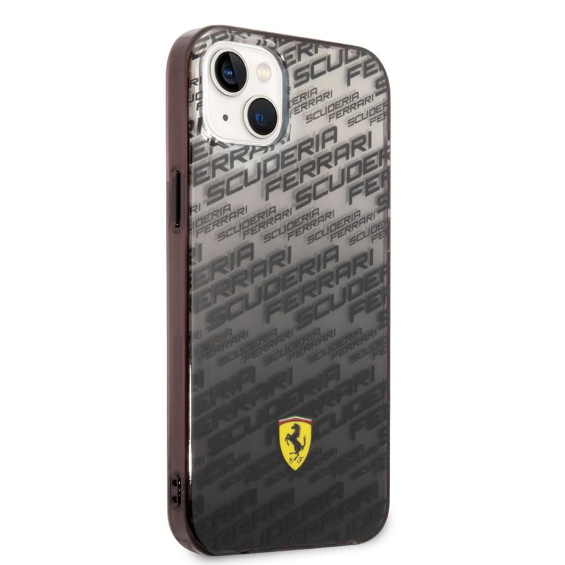 Ferrari Gradient Allover iPhone 14 Plus Tok Black