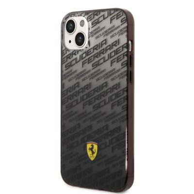 Ferrari Gradient Allover iPhone 14 Plus Tok Black