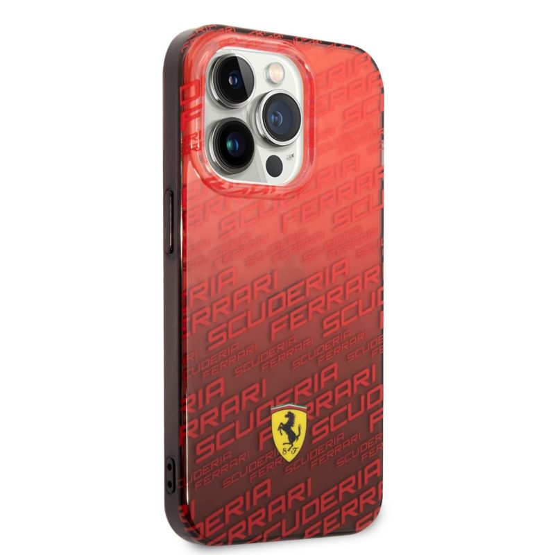 Ferrari Gradient Allover iPhone 14 Pro Max Tok Red