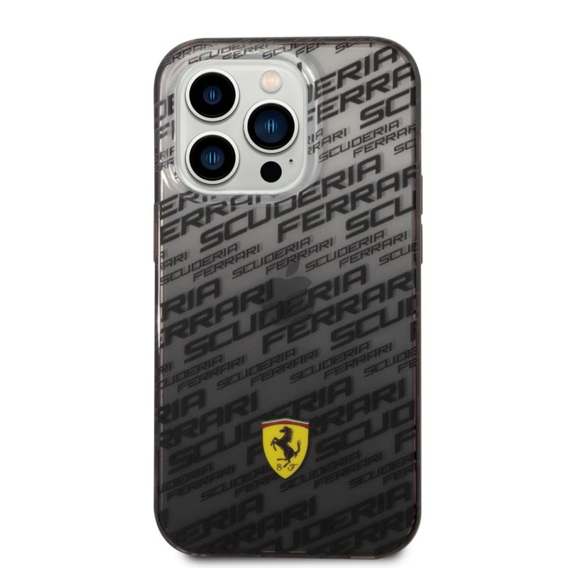 Ferrari Gradient Allover iPhone 14 Pro Tok Black