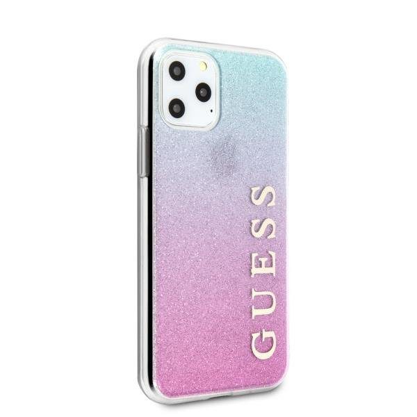 Guess 4G Glitter GUHCN65PCUGLPBL Pink-Blue iPhone 11 Pro Max Tok