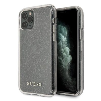 Guess Glitter GUHCN65PCGLSI Silver iPhone 11 Pro Max Tok
