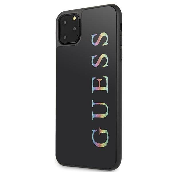 Guess Glitter Logo GUHCN65LGMLBK Black iPhone 11 Pro Max Tok