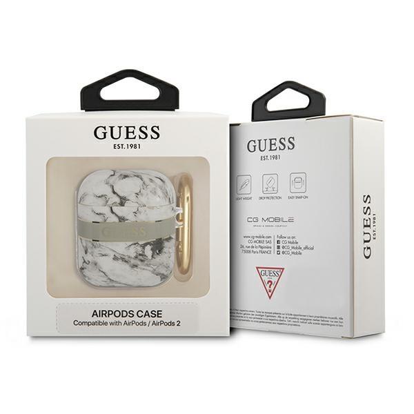 Guess GUA2HCHMAG Grey Marble Strap Collection AirPods 1/2 Tok