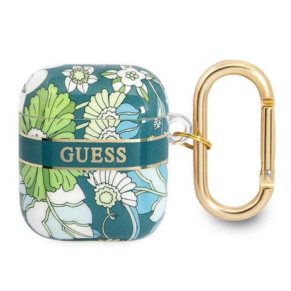Guess GUA2HHFLN Green Flower Strap Collection AirPods 1/2 Tok