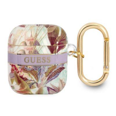 Guess GUA2HHFLU Purple Flower Strap Collection AirPods 1/2 Tok