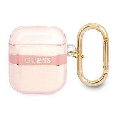 Guess GUA2HHTSP Pink Strap Collection AirPods 1/2 Tok