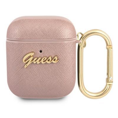 Guess GUA2SASMP 4G Collection Saffiano Pink AirPods 1/2 Tok