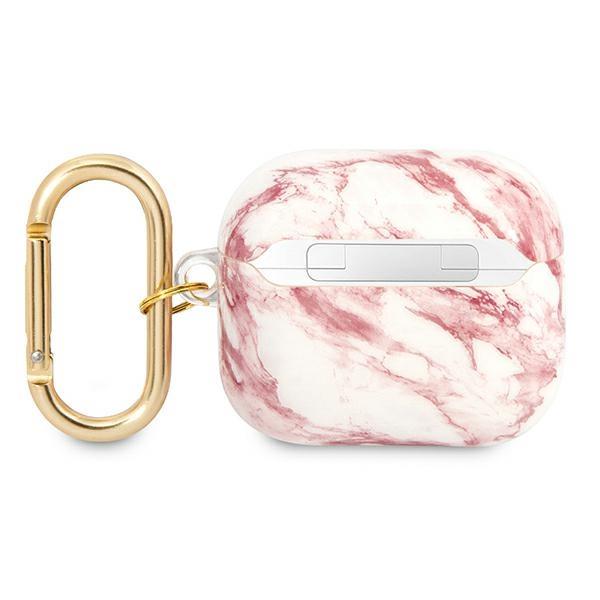 Guess GUA3HCHMAP Pink Marble Strap Collection AirPods 3 Tok