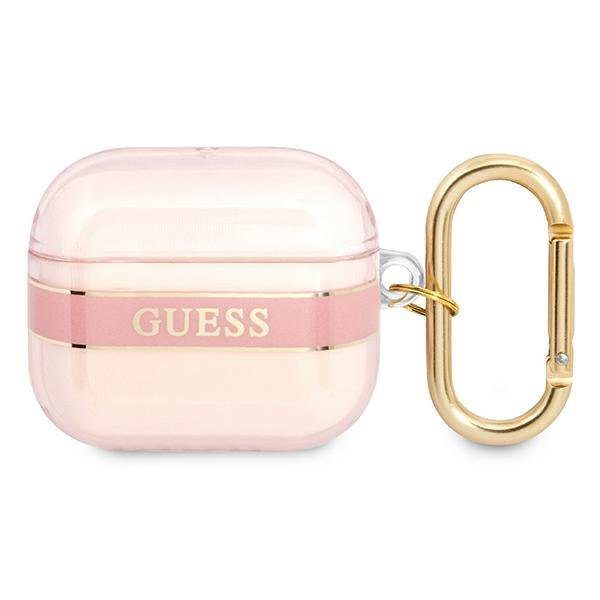 Guess GUA3HHTSP Pink Strap Collection AirPods 3 Tok