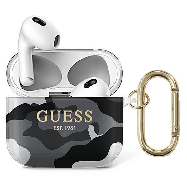 Guess GUA3UCAMG Black Camo Collection AirPods 3 Tok