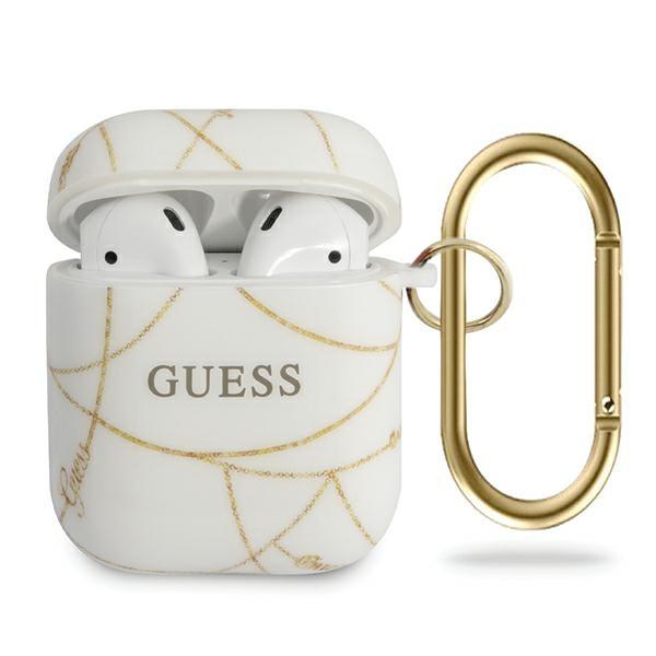 Guess GUACA2TPUCHWH White Collection AirPods 1/2 Tok
