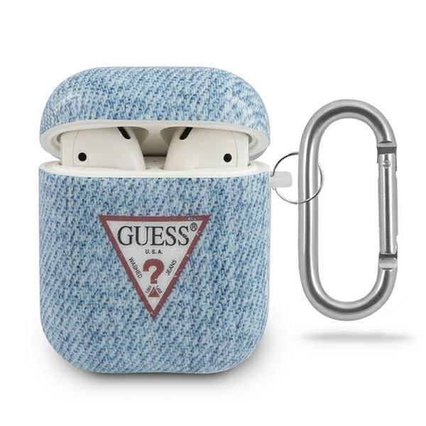 Guess GUACA2TPUJULLB Light Blue Jeans Collection AirPods 1/2 Tok