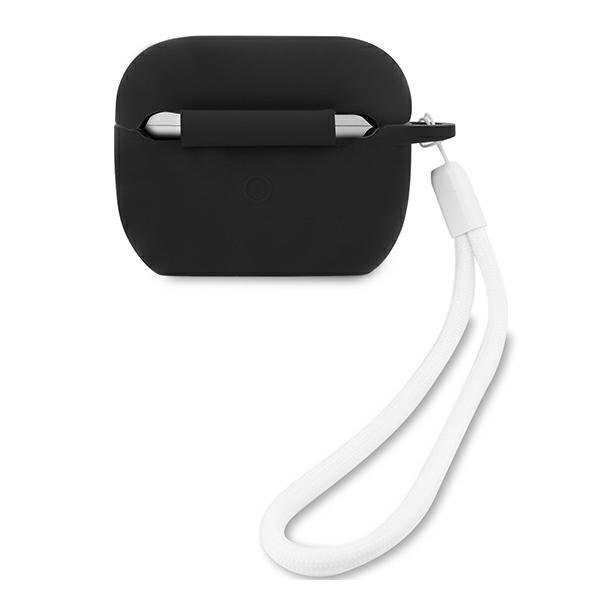 Guess GUACAPLSVSBW Black White Silicone Vintage AirPods Pro Tok