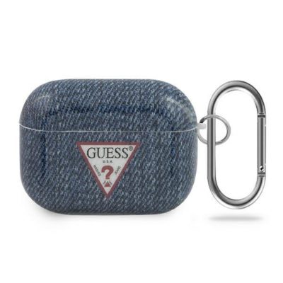 Guess GUACAPTPUJULDB Dark Blue Jeans Collection AirPods Pro Tok