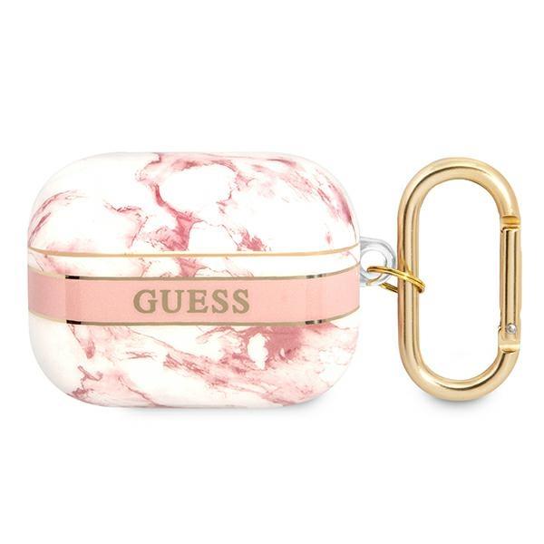 Guess GUAPHCHMAP Pink Marble Strap Collection AirPods Pro Tok