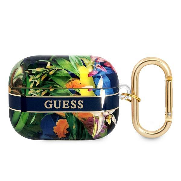 Guess GUAPHHFLB Blue Flower Strap Collection AirPods Pro Tok