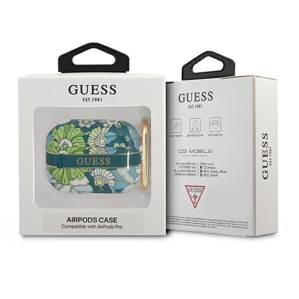 Guess GUAPHHFLN Green Flower Strap Collection AirPods Pro Tok