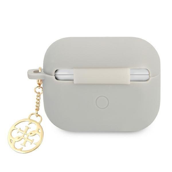 Guess GUAPLSC4EG Grey Silicone Charm 4G Collection AirPods Pro Tok