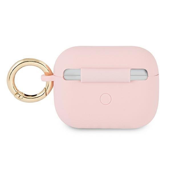 Guess GUAPSSSI Pink Silicone Vintage Script AirPods Pro Tok