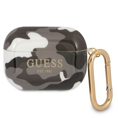Guess GUAPUCAMG Black Camo Collection AirPods Pro Tok