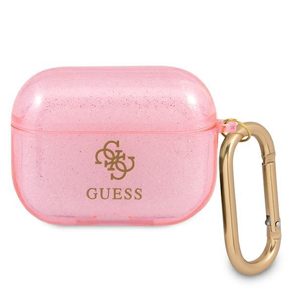Guess GUAPUCG4GP Pink Glitter Collection AirPods Pro Tok
