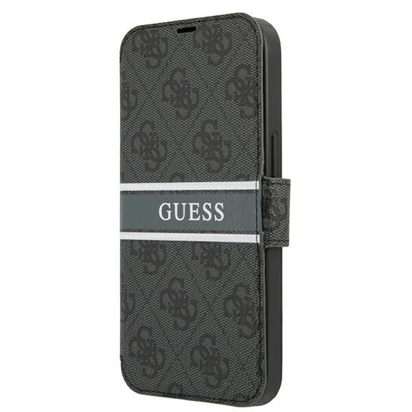 Guess GUBKP13S4GDGR Grey Book 4G Stripe iPhone 13 Mini Tok