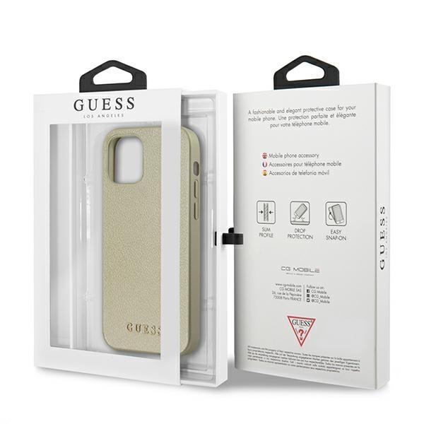 Guess GUHCP12LIGLGO Gold Iridescent iPhone 12 Pro Max Tok
