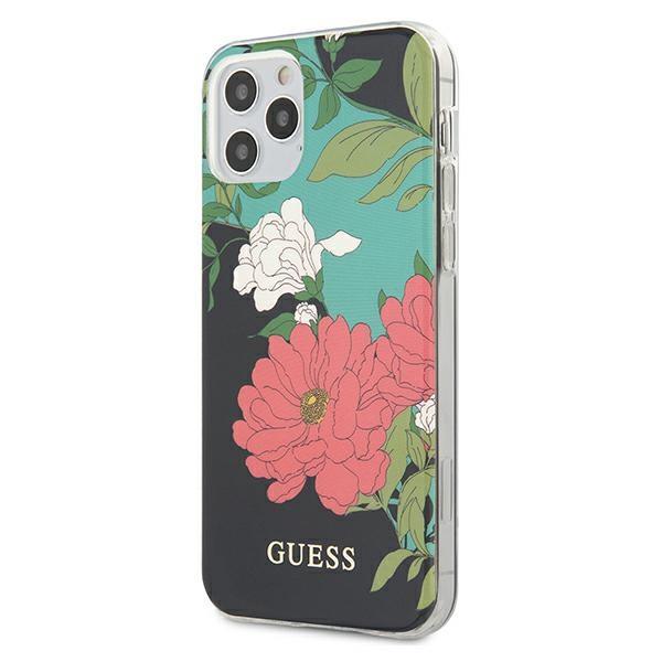 Guess GUHCP12LIMLFL01 Black N°1 Flower Collection iPhone 12 Pro Max Tok