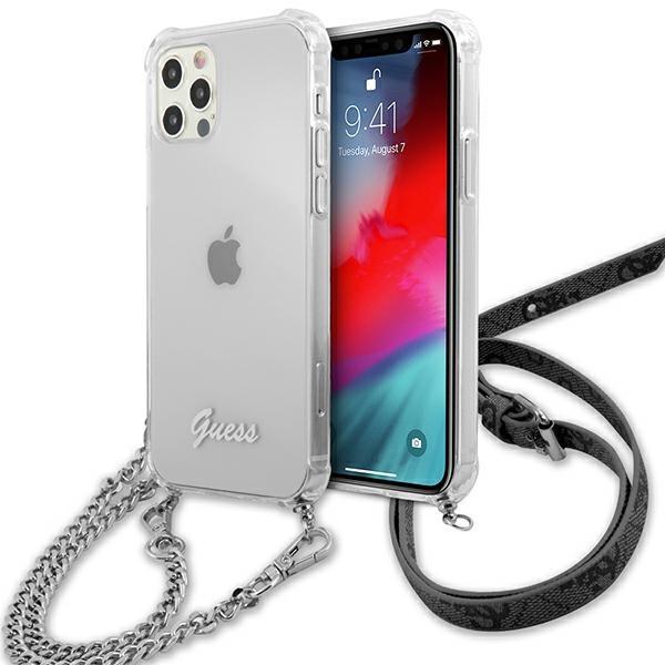 Guess GUHCP12LKC4GSSI 4G Chain ​​ Silver iPhone 12 Pro Max Tok