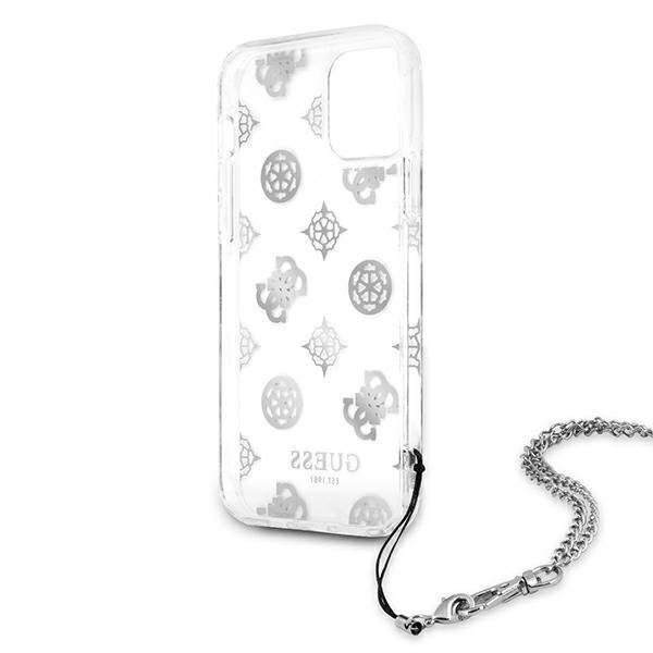 Guess GUHCP12LKSPESI Peony Chain Silver iPhone 12 Pro Max Tok