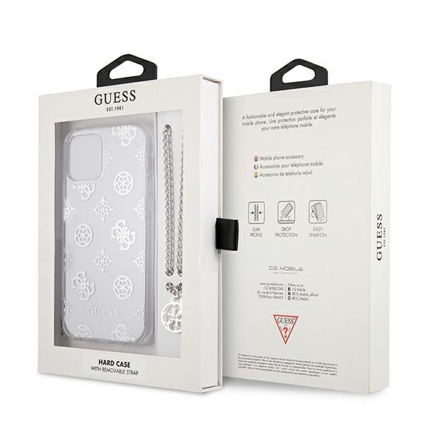 Guess GUHCP12LKSPESI Peony Chain Silver iPhone 12 Pro Max Tok