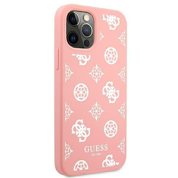 Guess GUHCP12LLSPEWPI Peony Collection Pink iPhone 12 Pro Max Tok