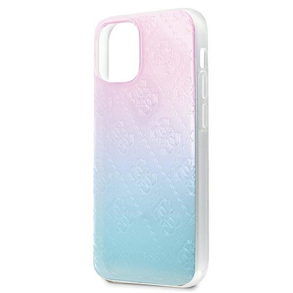 Guess GUHCP12S3D4GGBP Blue&Pink 4G 3D Pattern Collection iPhone 12 Mini Tok